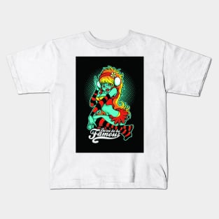 Born To Be Famous Kids T-Shirt